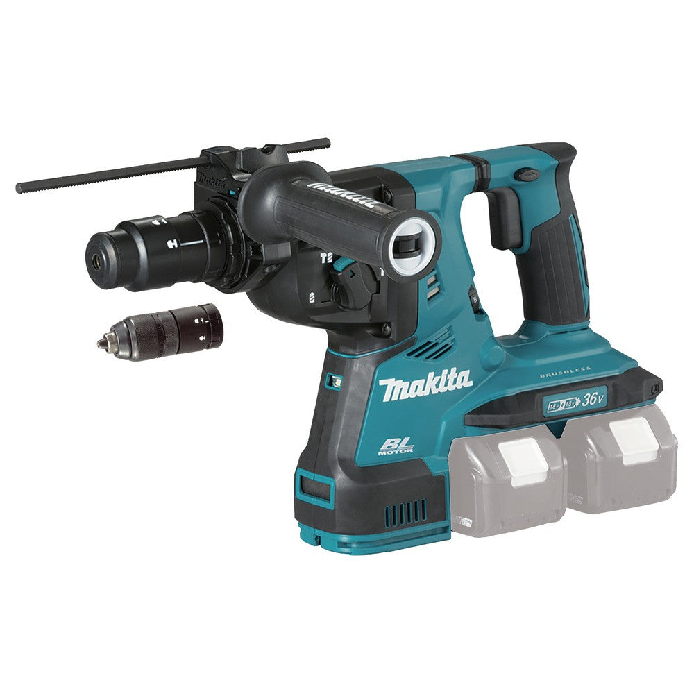 MAKITA Perfo burineur SDS-Plus 2,8J 36V Solo AWS MAK4 - DHR283ZJU