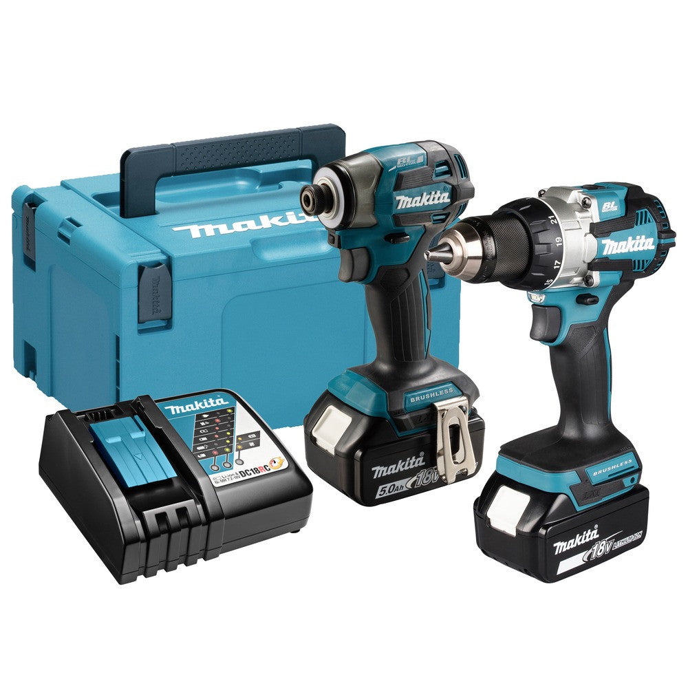 MAKITA Pack 2 Outils 18V 2x5Ah DDF489+DTD173 MAK - DLX2527TJ
