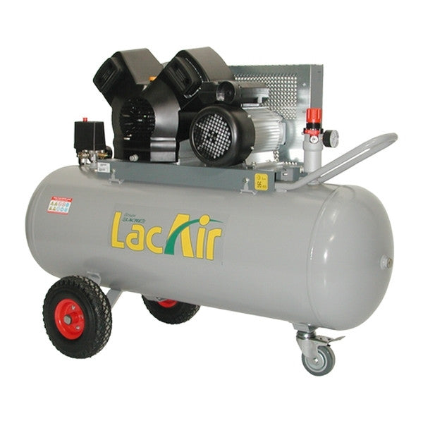 Compresseur courroie 23m³/h 150l 11bar twinair 23/150m 462.400 lacme