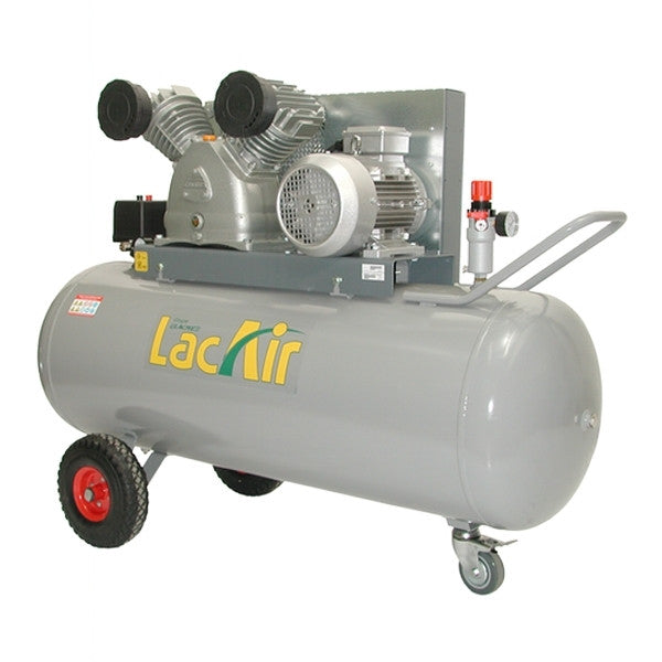 Compresseur courroie triphasé 36m³/h 200l twinair 36/200t 464200 lacme
