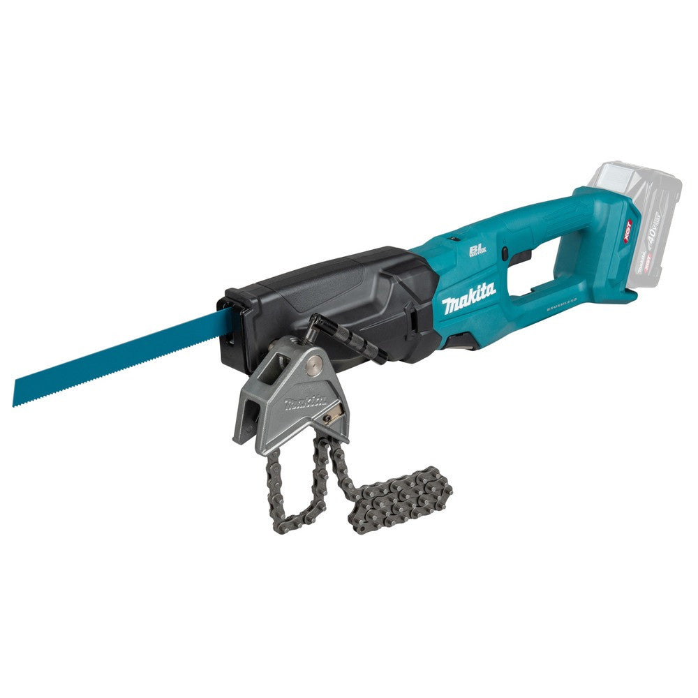 MAKITA Scie sabre avec chaine étau 40V Solo - JR003GZ