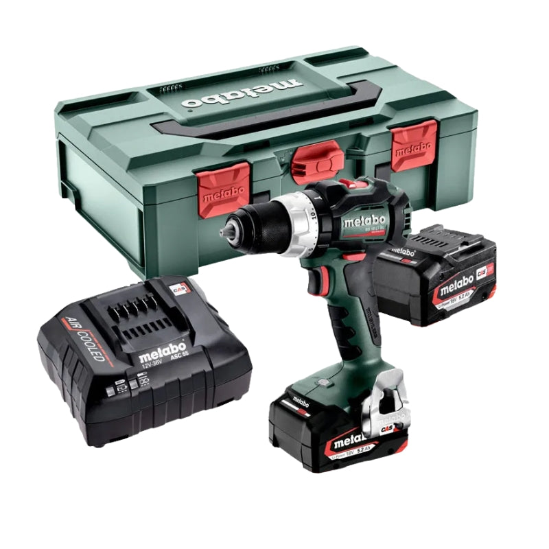 METABO Pack 2 outils Perceuse + Meuleuse 18V 2x5Ah - PACK2OUT18V1