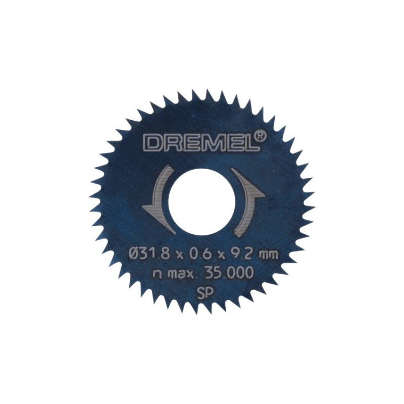 DREMEL Lot 2 Lames scie circulaire Ø31,8mm pour 670 - 26150546JB