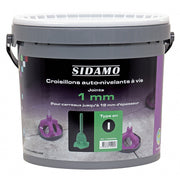 SIDAMO Seau 1000 Croisillons auto-nivelants à vis - 1, 2 ou 3 mm