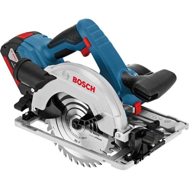 BOSCH Scie circulaire Ø57mm 18V 2x4Ah LBoxx GKS18V-57G - 06016A2106