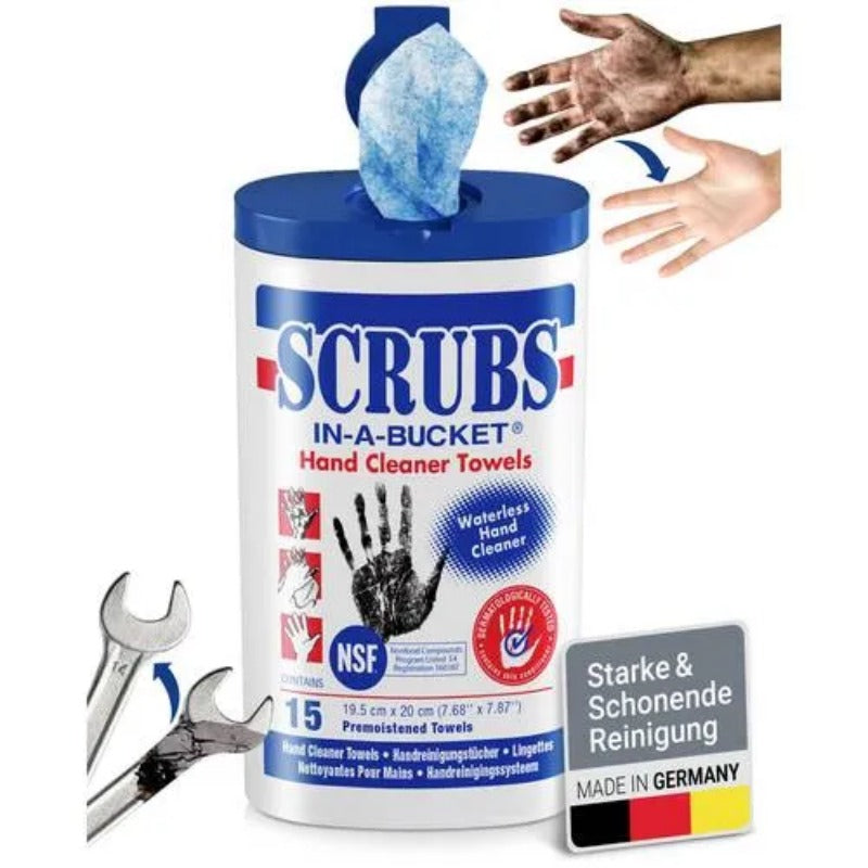 SCRUBS Etui 15 lingettes nettoyantes - 042215