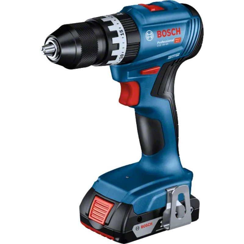 BOSCH Perceuse 18V Solo LBoxx GSB18V-45 - 06019K3301