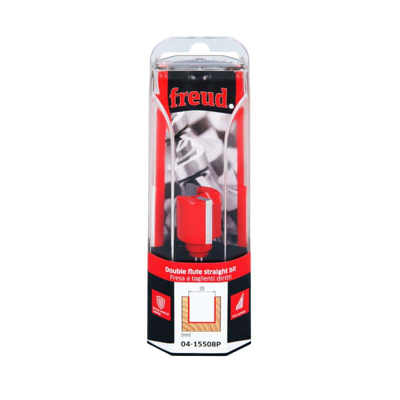 FREUD Fraise à défoncer HW Ø20x19x56 queue Ø8 - F03FR01493