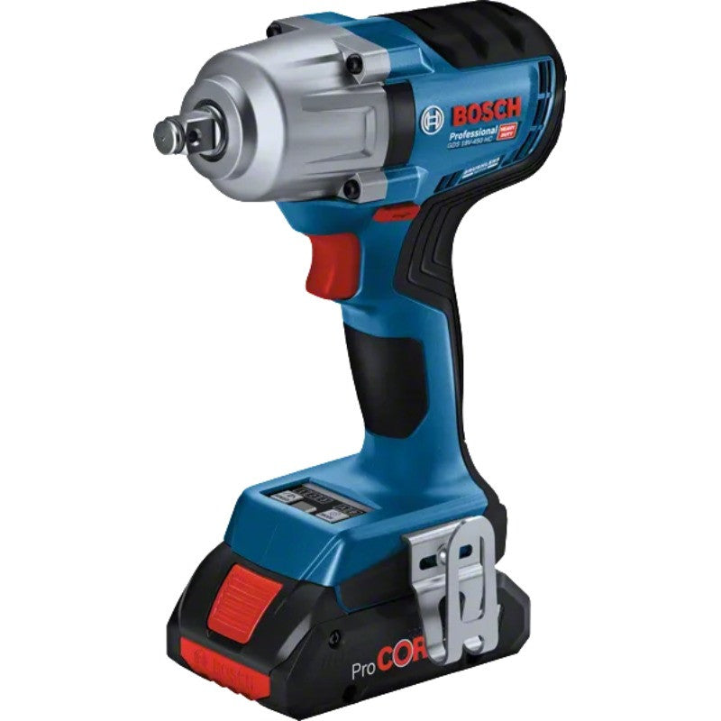 BOSCH Boulonneuse 450Nm 18V 2x5Ah GDS18V-450HC - 06019K4003