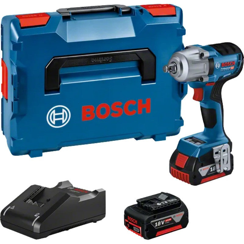 BOSCH Boulonneuse 450Nm 18V 2x5Ah GDS18V-450HC - 06019K4003