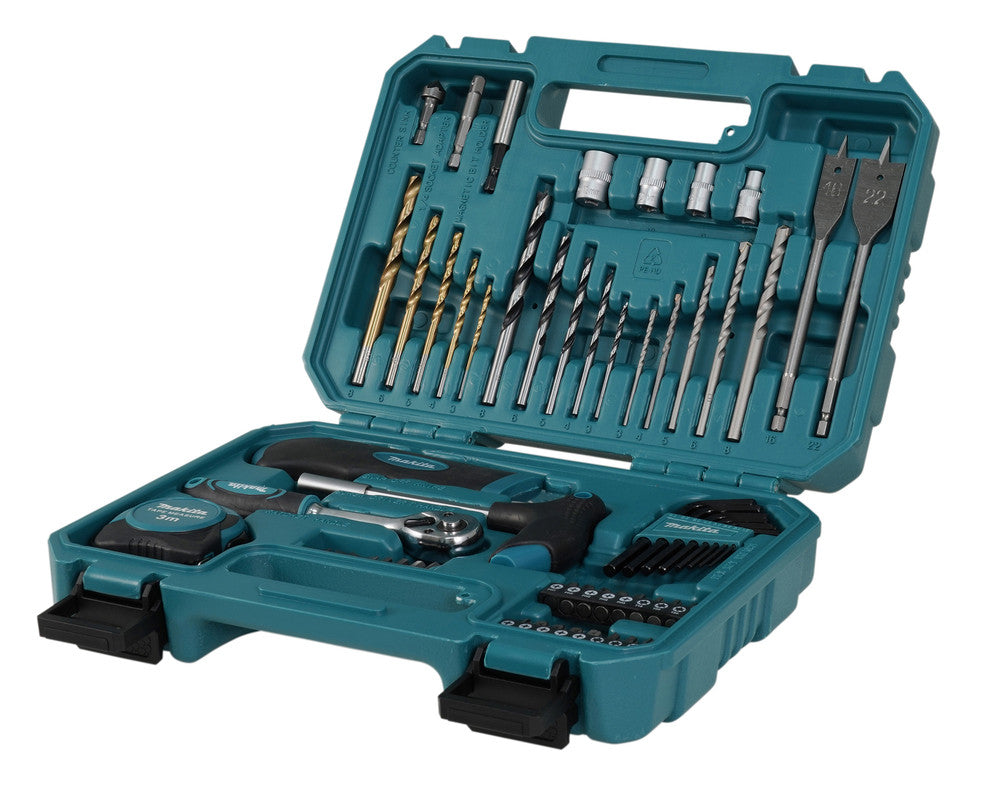 MAKITA Coffret 60 Forets, embouts, clés, douilles, … - E-15095