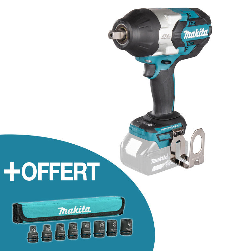 MAKITA Boulonneuse 18V 1/2" 1050Nm Solo - DTW1004Z