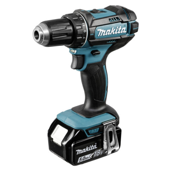 Perceuse visseuse 18v lxt 2x5 ah en makpac ddf482rtj makita