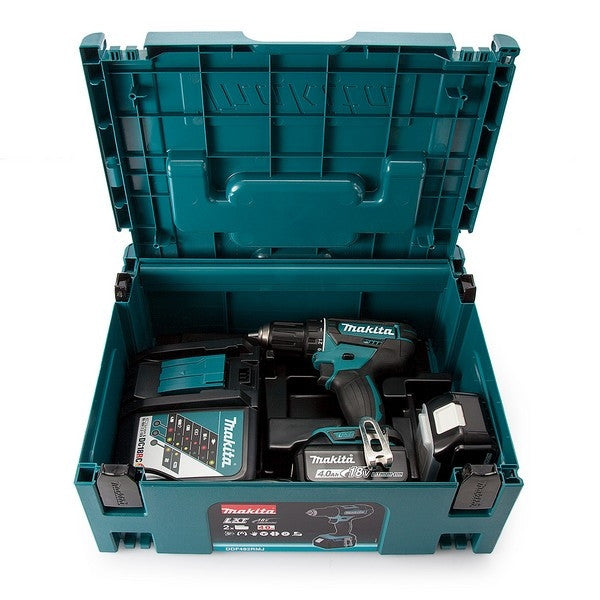 Perceuse visseuse 18v lxt 2x5 ah en makpac ddf482rtj makita