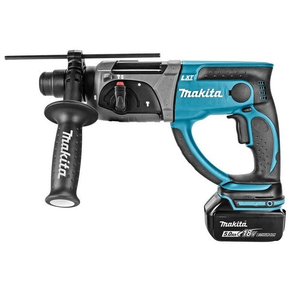 Perfo burineur sds-plus 18v lxt 2x5 ah en makpac dhr202rtj makita