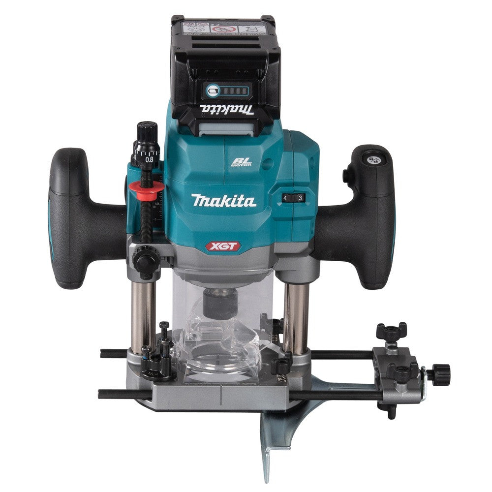 MAKITA Défonceuse 40V XGT Ø 12 mm 2x4 Ah MAKPAC - RP001GM201