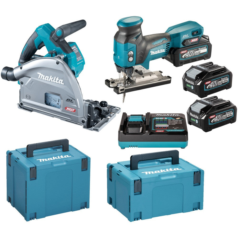 MAKITA Pack 2 Outils 40V 2x4Ah JV001G+SP001G - DK0228G201