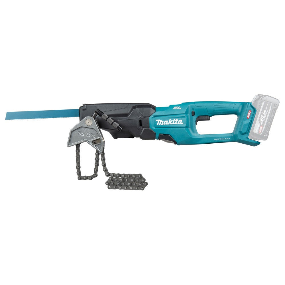 MAKITA Scie sabre avec chaine étau 40V Solo - JR003GZ