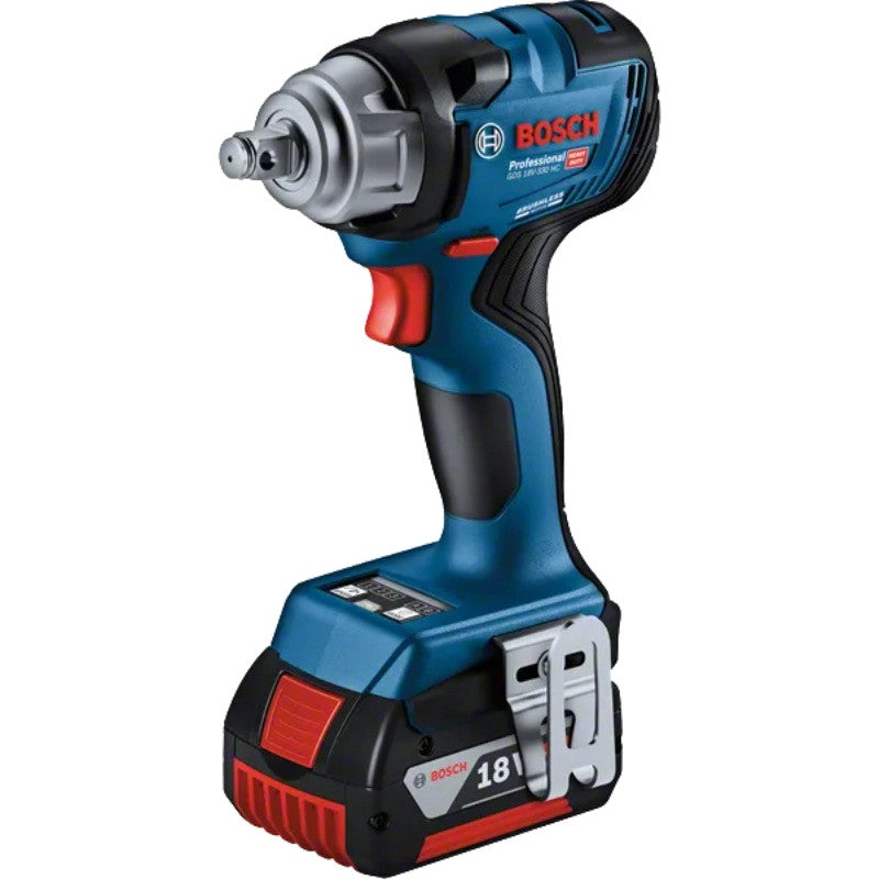 BOSCH Boulonneuse 330Nm 18V 2x5Ah L-Boxx GDS 18V-330HC - 06019L5003