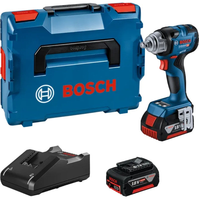 BOSCH Boulonneuse 330Nm 18V 2x5Ah L-Boxx GDS 18V-330HC - 06019L5003