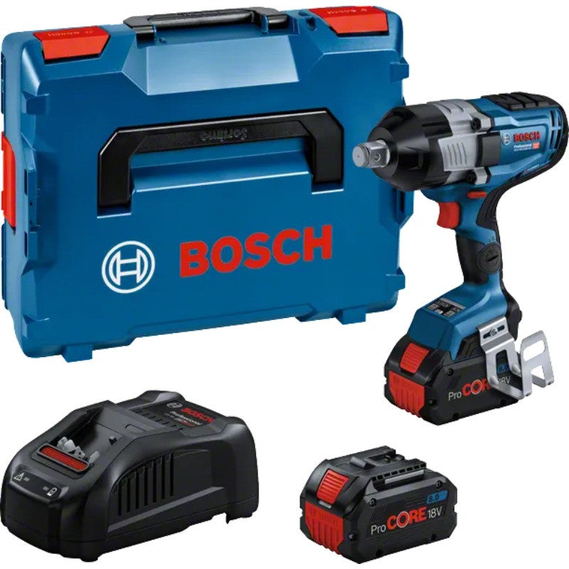 BOSCH Boulonneuse 1600Nm 18V 2x8Ah L-Boxx GDS18V-1600HC - 06019M1002