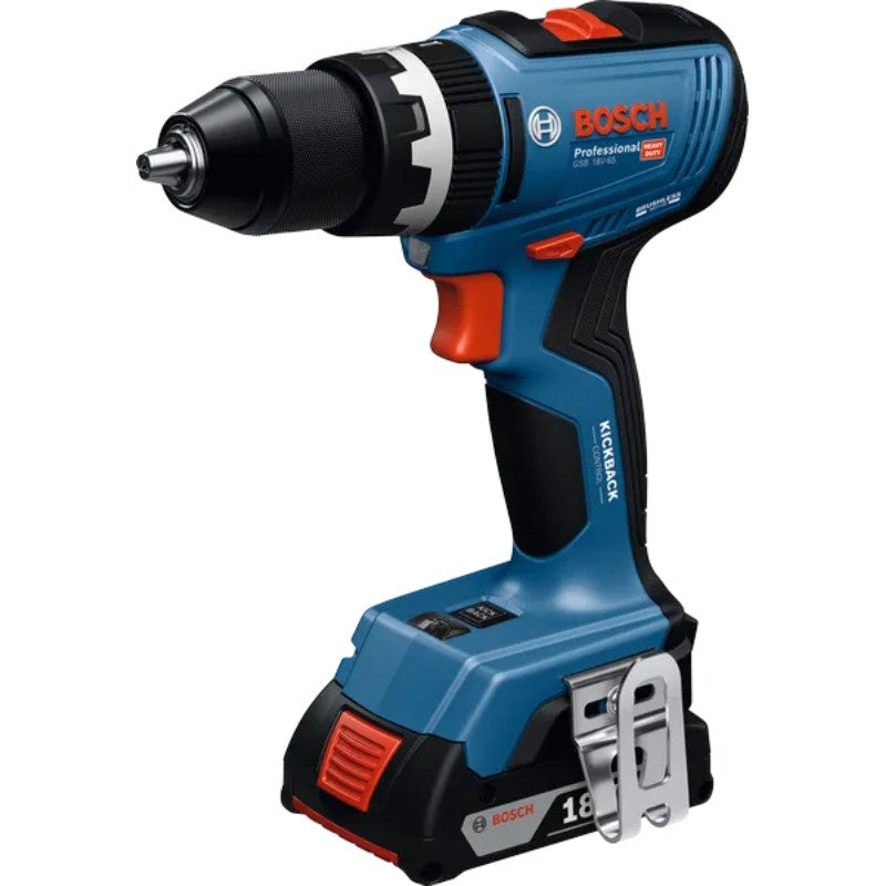 BOSCH Perc percu 65Nm 18V Solo L-Boxx GSB18V-65 - 06019N3301