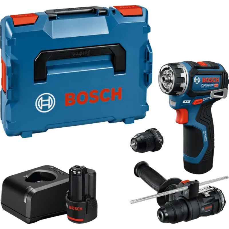 BOSCH Perceuse Flexiclick 12V 2x2Ah LBoxx GSR12V-32FC - 06019N7104