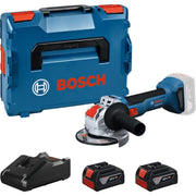 BOSCH Meuleuse Ø125mm 18V 2x4Ah L-Boxx GWX18V-8 - 06019N9102