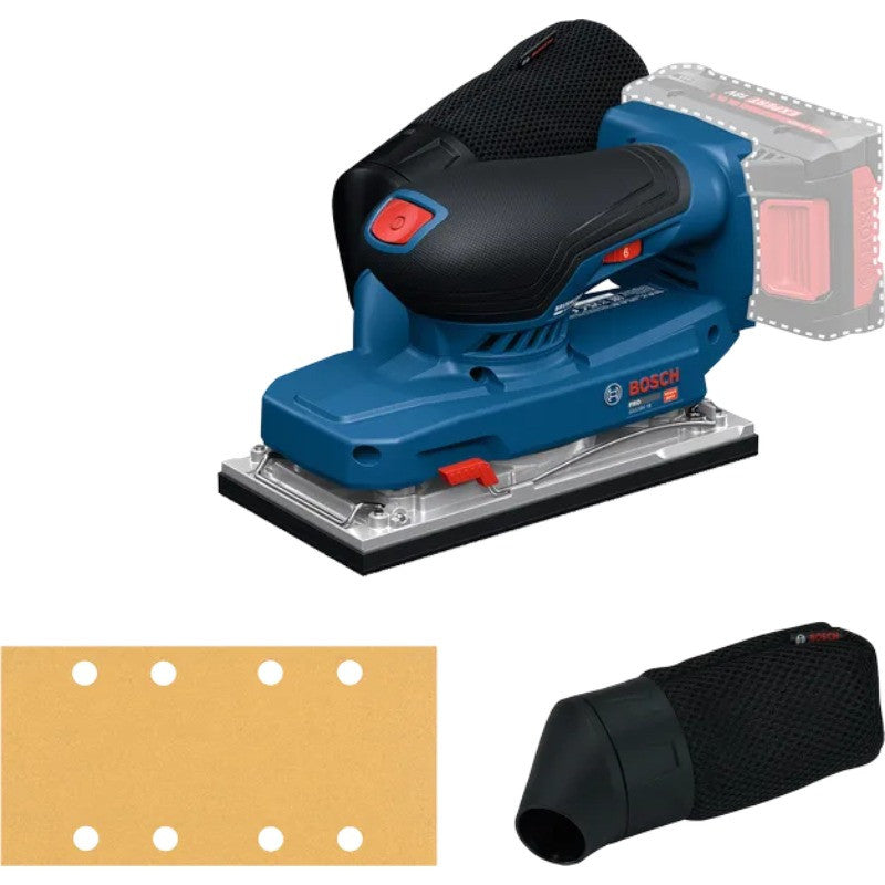 BOSCH Ponceuse vibrante 18V Solo GSS18V-18 C - 06019R7000
