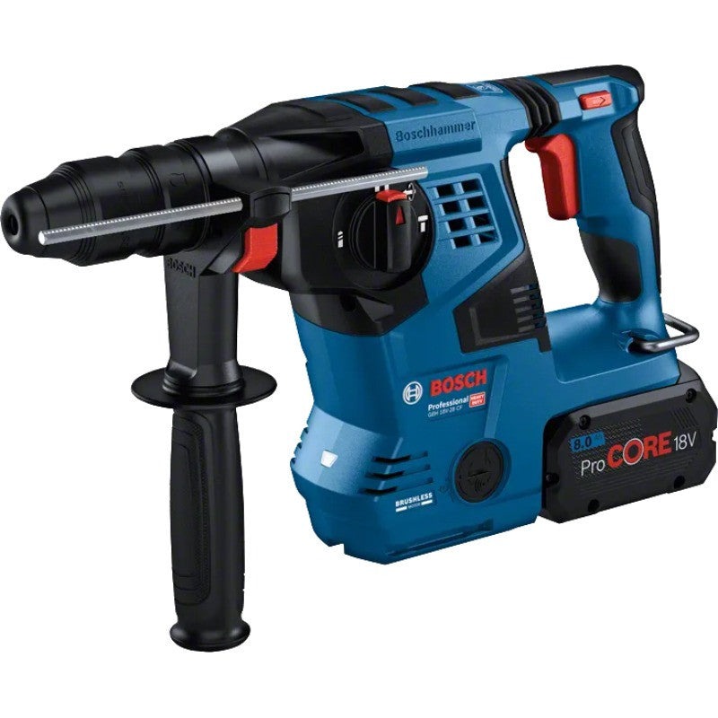 BOSCH Perforateur SDS+ 3,3J 18V 2x8Ah L-Boxx GBH18V-28CF - 0611921002