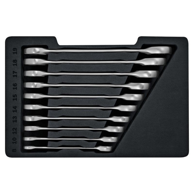BOSCH Coffret 10 Clés mixtes à cliquet 8-19mm - 1600A02AU0