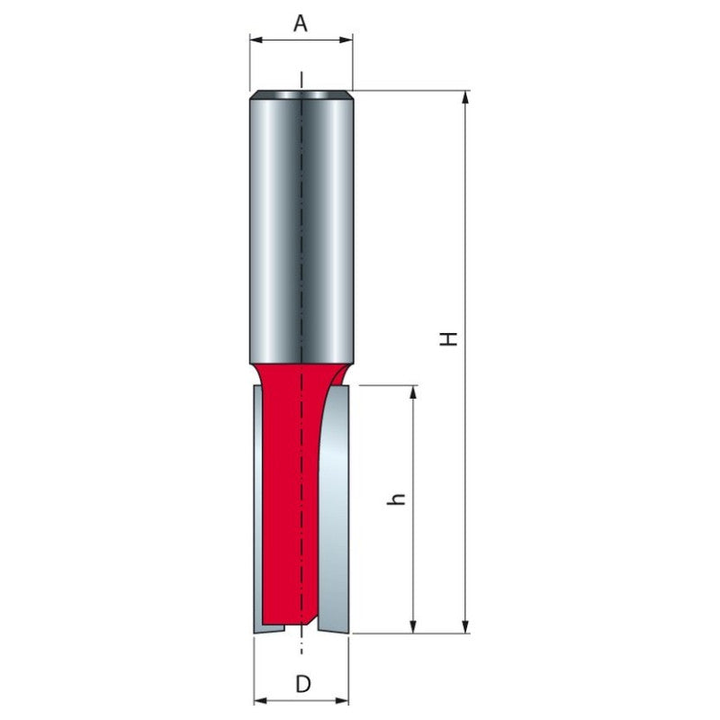 FREUD Fraise rainure 22 x 80 x 12 mm 12-16912P - F03FR01556