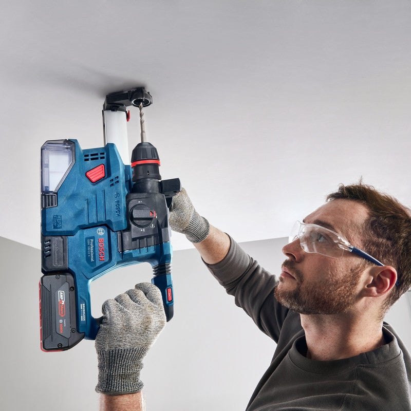 BOSCH Pro Marteau perforateur SDS+ 18V 2x4Ah GBH18V-22X L - 0611924101