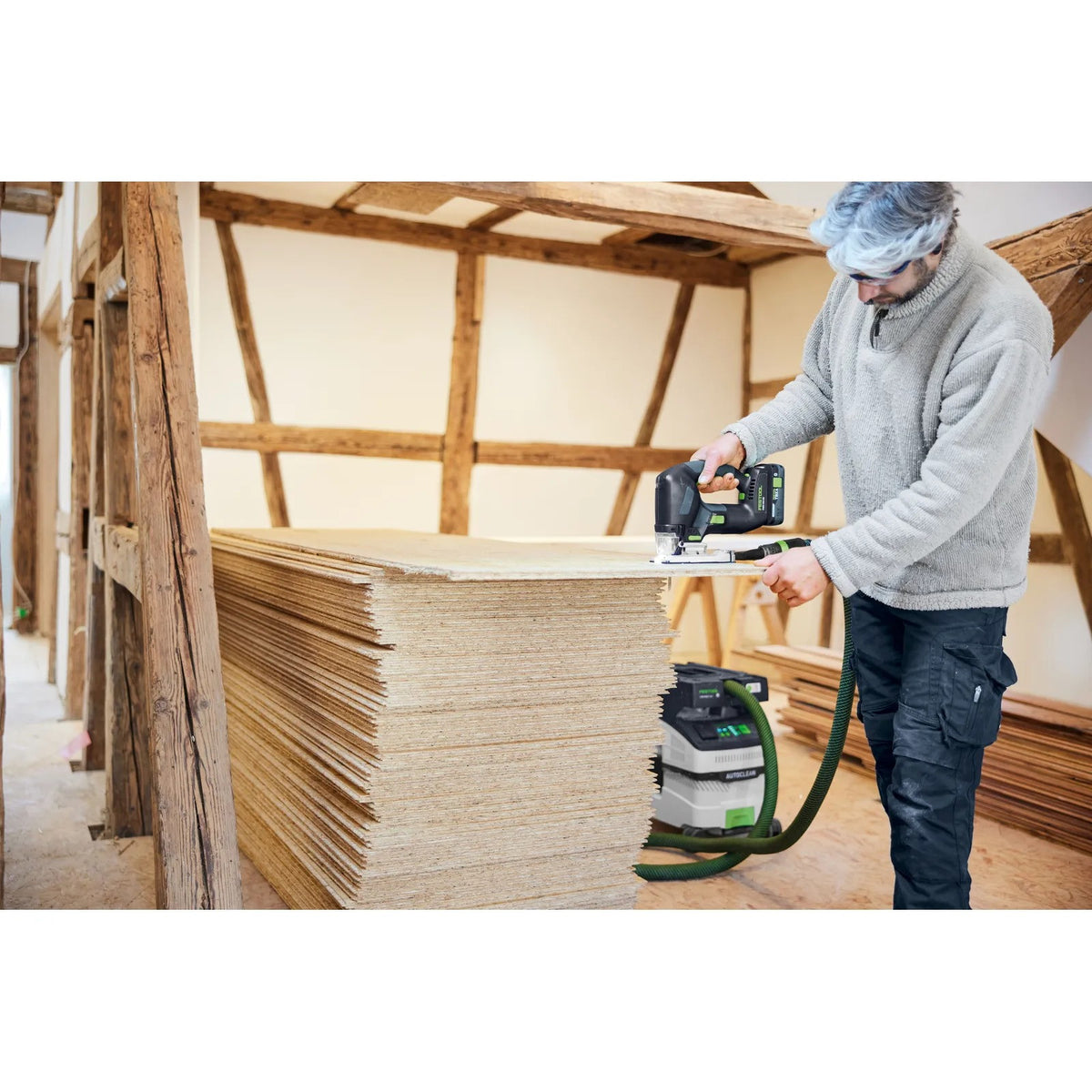 FESTOOL Scie sauteuse 18V PSBC 500 EB-Basic - 576972