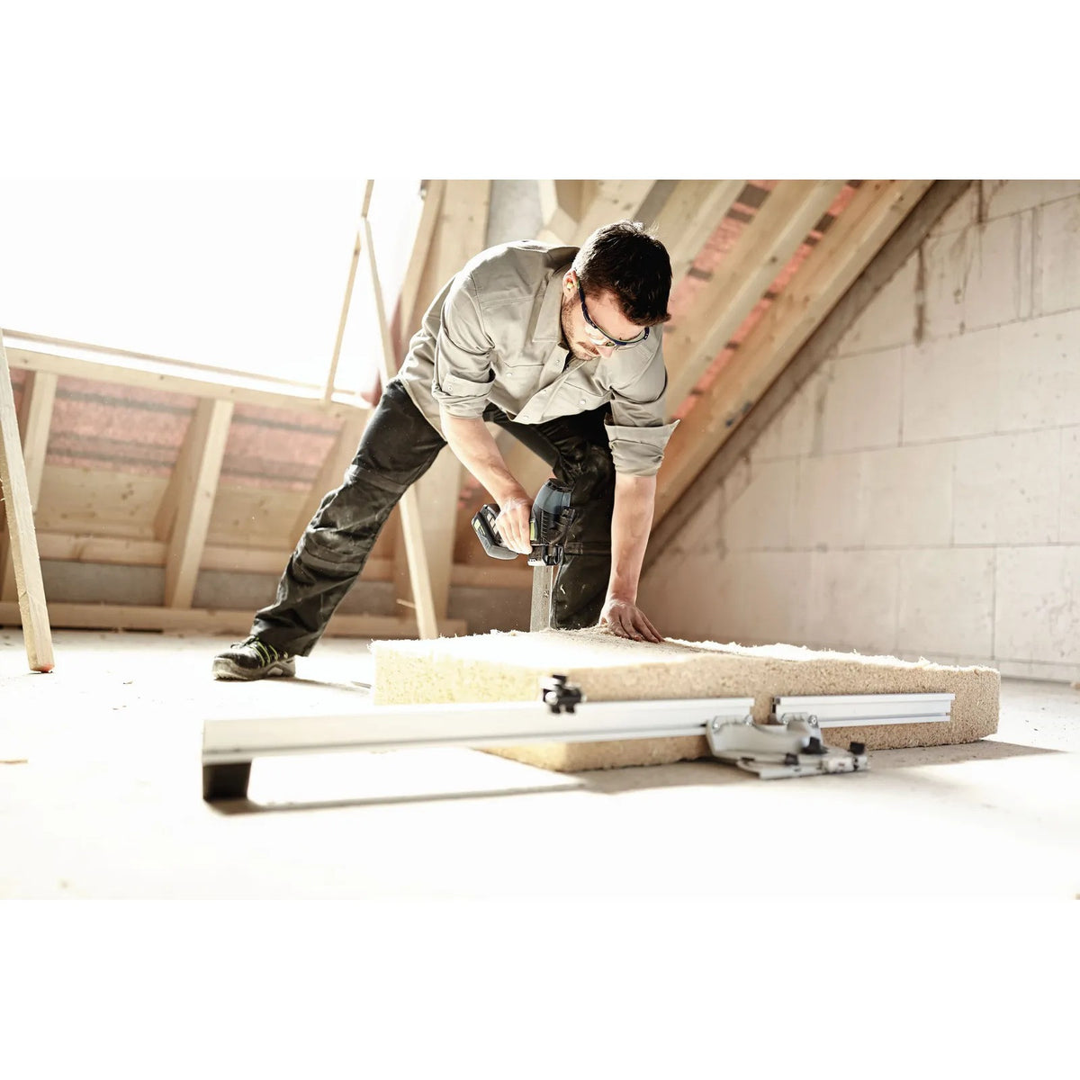 FESTOOL Scie matériaux isolants 18V Solo ISC 240 EB-Basic/XL-FS - 578922