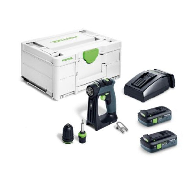 FESTOOL Perceuse 18V CXS 18 TBX4,0 I-Plus - 579345