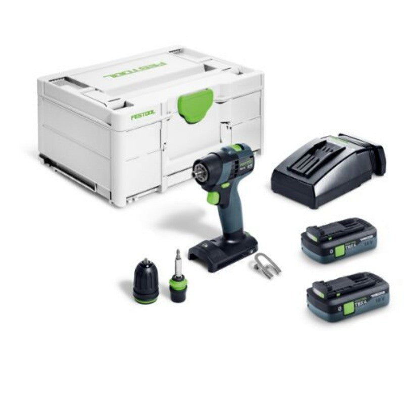 FESTOOL Perceuse 18V TXS 18 TBX4,0 I-Plus - 579347