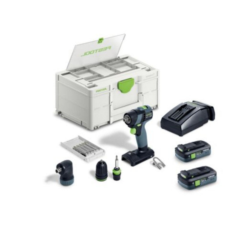 FESTOOL Perceuse 18V 2x4Ah TXS 18 TBX4,0 I-Set - 579350
