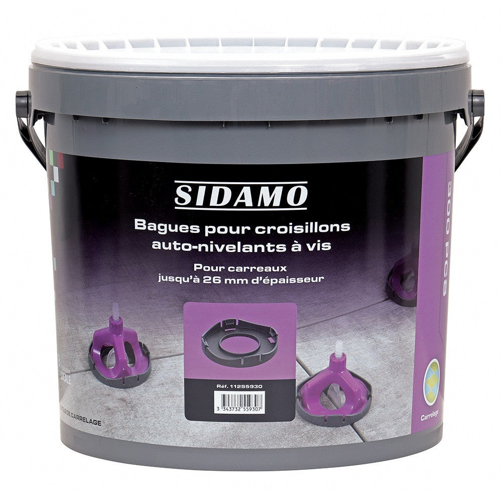 SIDAMO Seau de 300 bagues anti-frictions - 11255930