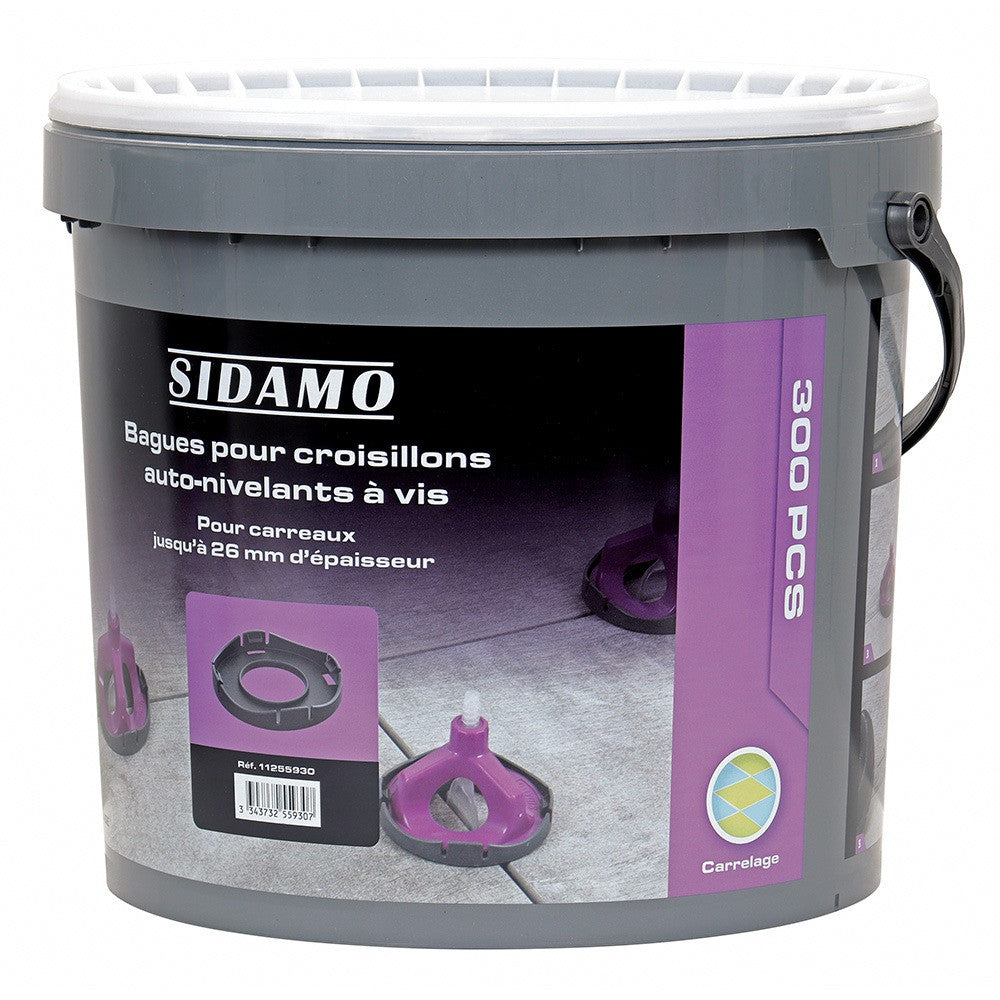 SIDAMO Seau de 300 bagues anti-frictions - 11255930
