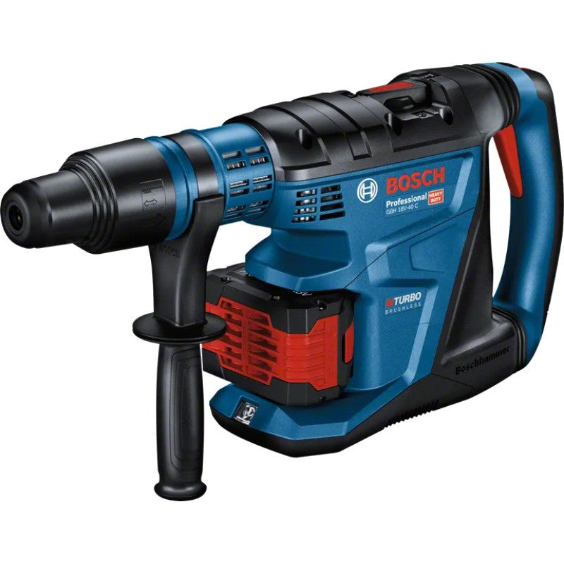 BOSCH Perforateur SDS-Max 9J 18V 2x8Ah L-Boxx GBH18V-40C - 0611917102