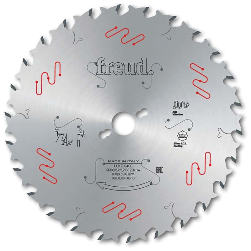 FREUD Lame de débit carbure Ø300x3.2/2.2x30 Z26 - F03FS04595