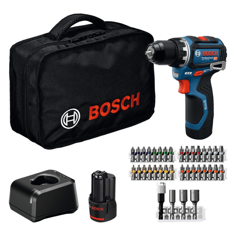 BOSCH Perceuse 12V 2x2Ah Sac GSR12V-32 - 06019N7004