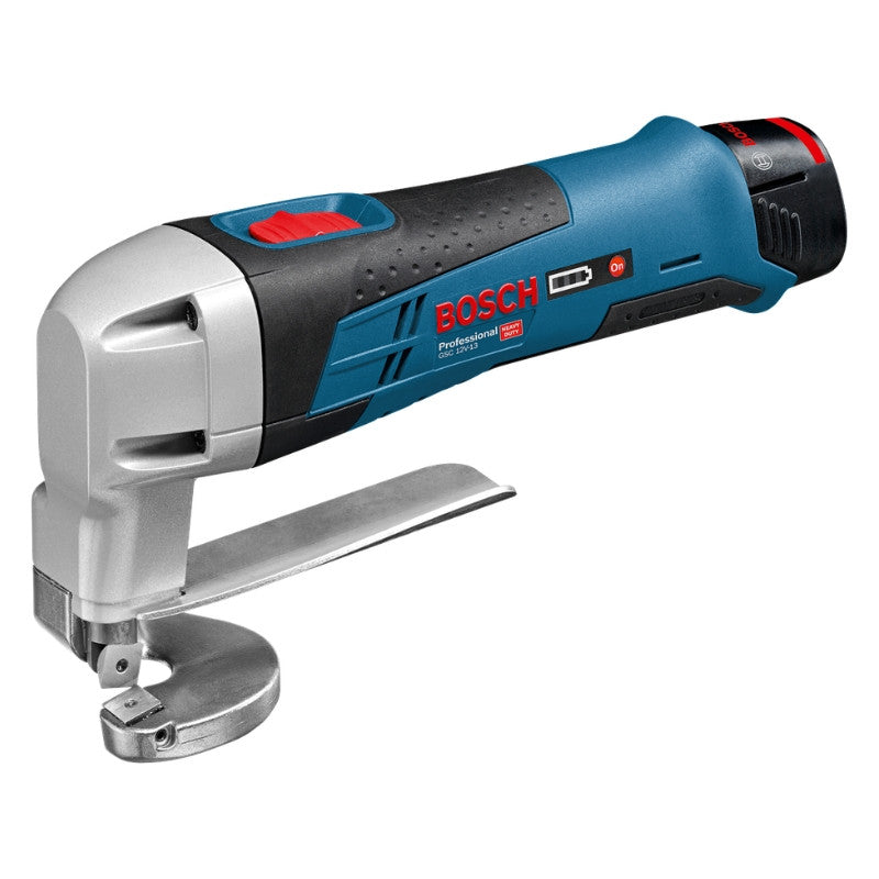 BOSCH Cisaille à tôle 12V Solo carton GSC12V-13 - 0601926105