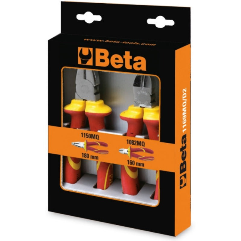 BETA Jeu 2 pinces coupantes isolées 1000V 1169MQ/D2 - 011690152
