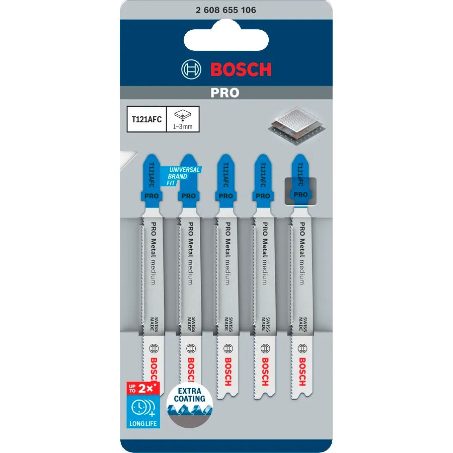 BOSCH PRO 5 Lssauteuse Métal medium T121AFC 92mm - 2608655106