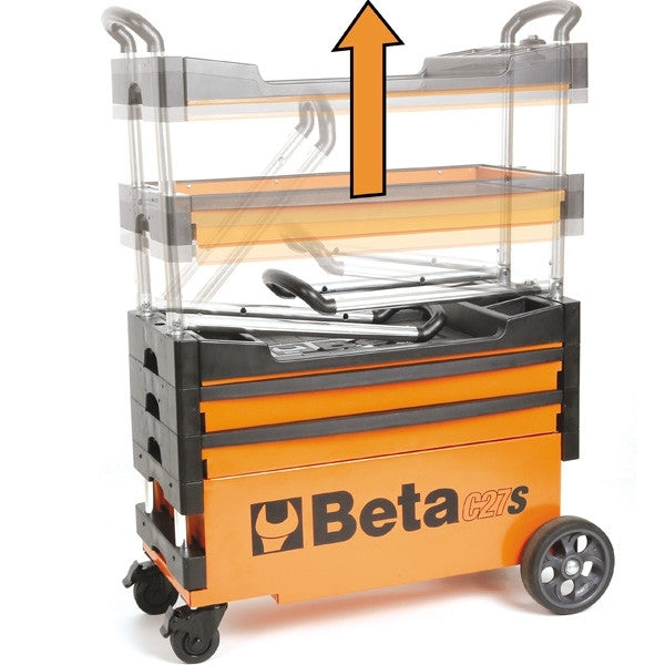 Chariot porte outils pliable pour l exterieur c27s beta