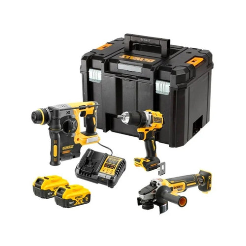 DEWALT Kit 3 out 18V 5Ah DCD800+DCH273+DCG405 - DCK330P2T-QW