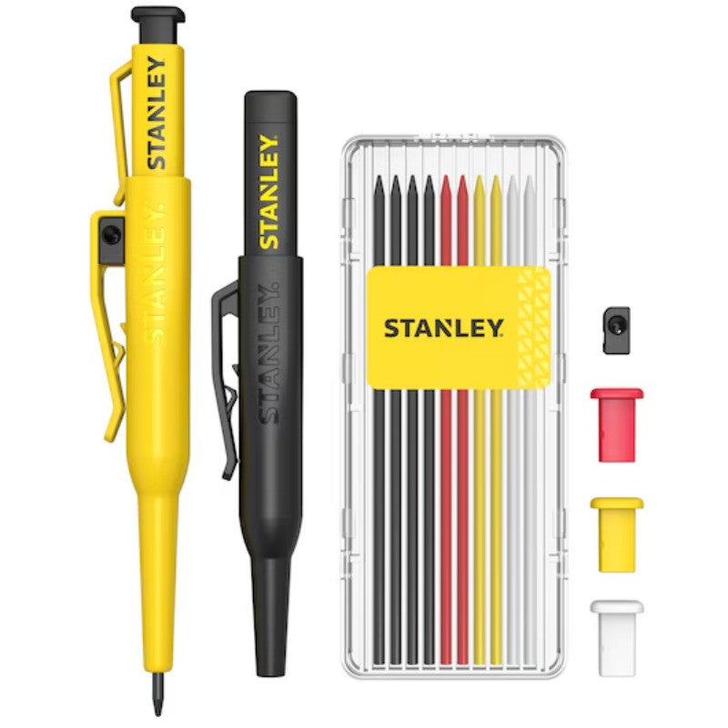 STANLEY Kit crayon, marqueur et mines de chantier - STHT72010-0