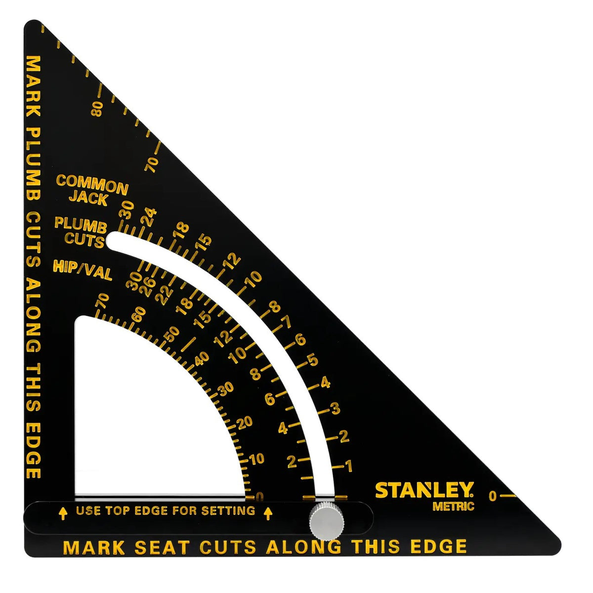 STANLEY Équerre ajustable Alu Quicksquare 180 et 300 mm
